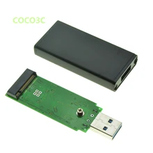 USB 3,0 для M.2 SATA SSD корпус USB3.0 для NGFF B Ключ B+ M Ключ адаптер M2 мини мобильный портативный Коробка