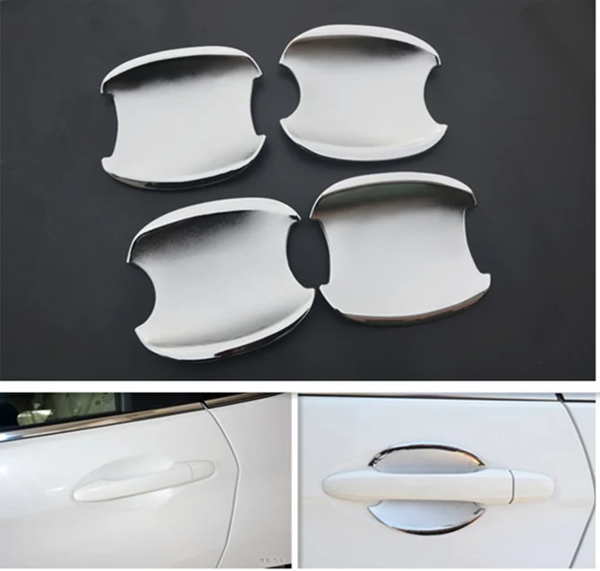 FUNDUOO чехлы на чашу для Honda CRV 2012 2013 2014 новые хромированные крышки дверных ручек