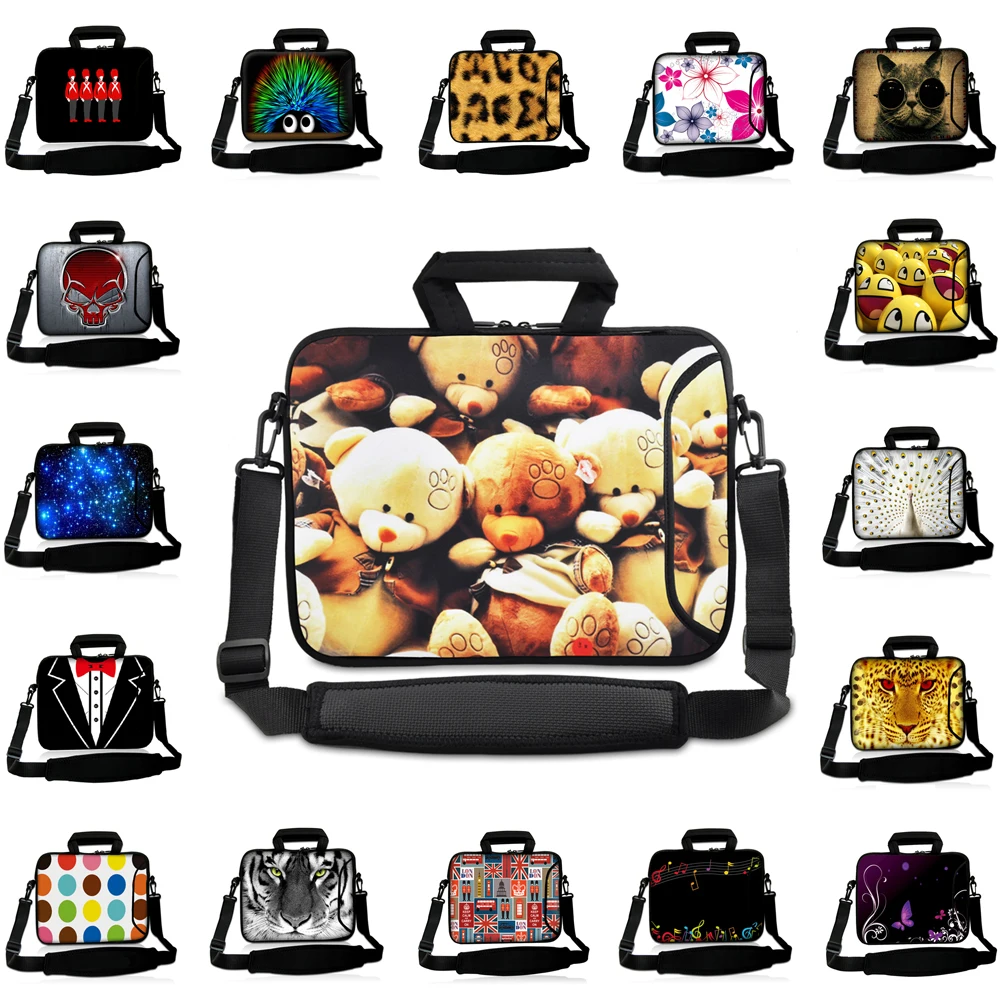 

Viviration Wholesale 10 Inch 12 11.6 13 13.3 14 15 15.4 17 17.3" Laptop Neoprene Messenger Briefcase Bag Carry Case Promotion