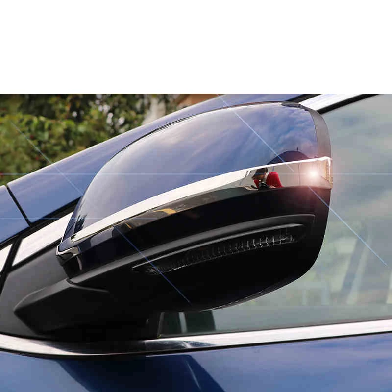 

lsrtw2017 stainless steel car rearview chrome trims for renault kadjar koleos 2015 2016 2017 2018 2019