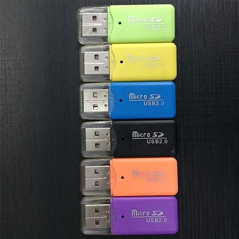 Micro USB OTG кард-ридер Универсальный USB TF/SD кард-ридер телефон удлинительные Разъемы адаптер карты Micro SD для Android PC 2в1