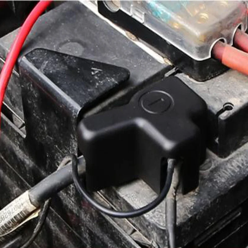 

Auto Car Engine Power Battery Negative Electrode Cover Protective Dust Proof Cap For Chevrolet Cruze 2009-2015 Car Accessories