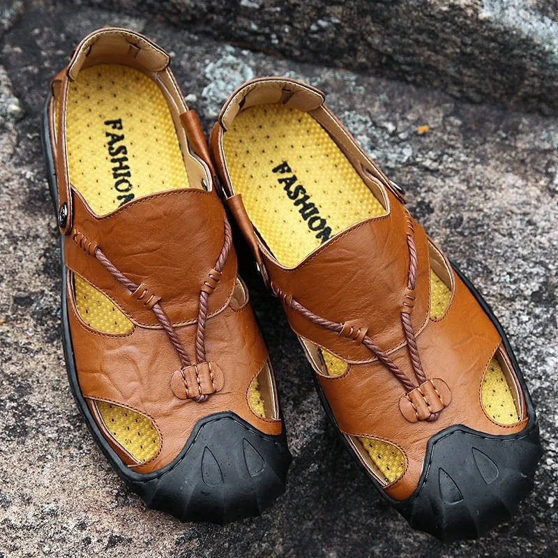 High Quality sandals genuine leather