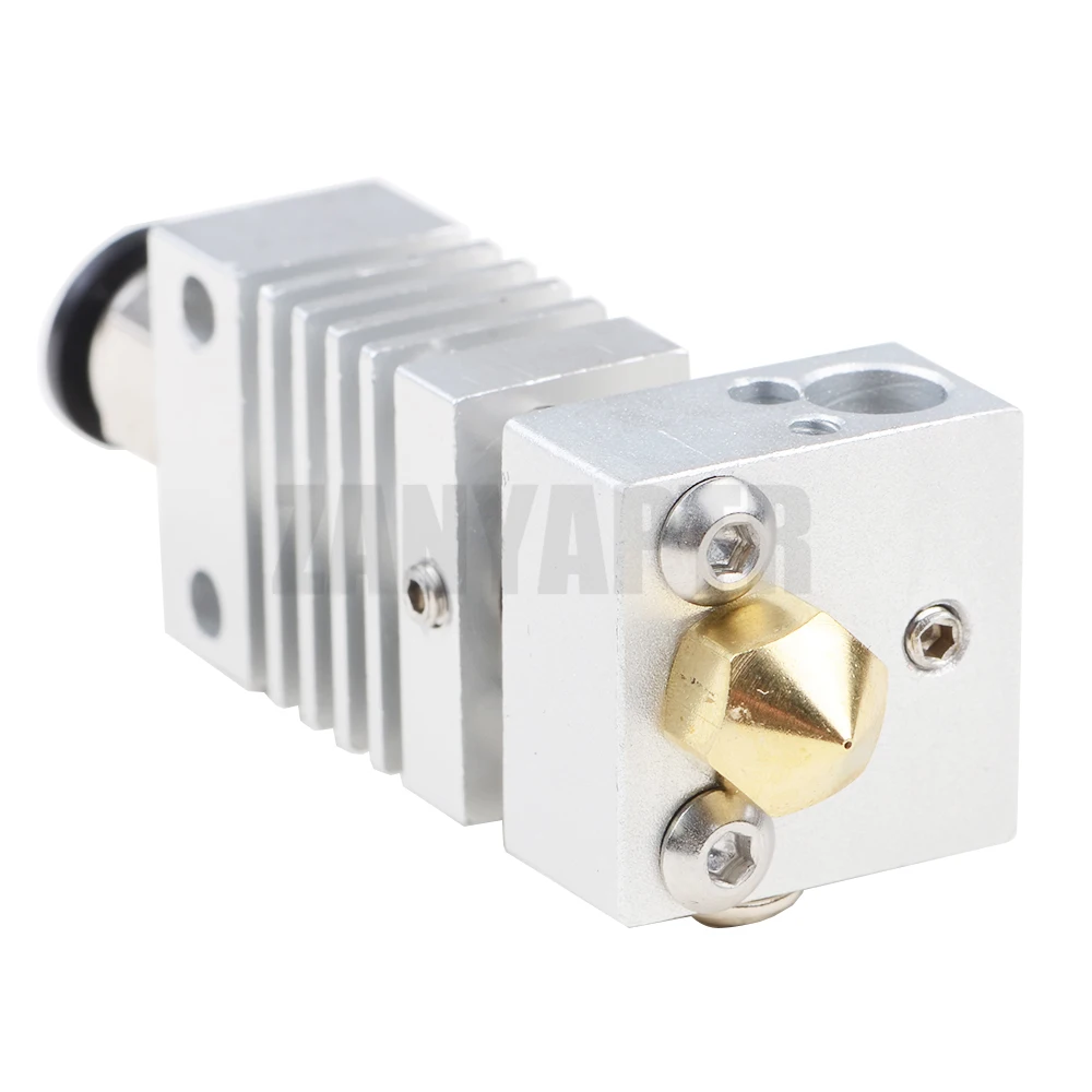 جديد CR10 Hotend الطارد لمسافات طويلة سبائك التيتانيوم الحرارة الحرارية كسر الحلق ل Creality CR-10 3D طابعة مايكرو السويسري