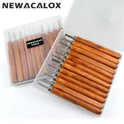 NEWACALOX 11 шт. резьба инструмент многоцелевой дерево хобби ножи CRAFT книги по искусству ручной Graver Precision Cutter DIY долото Scorper скульптура