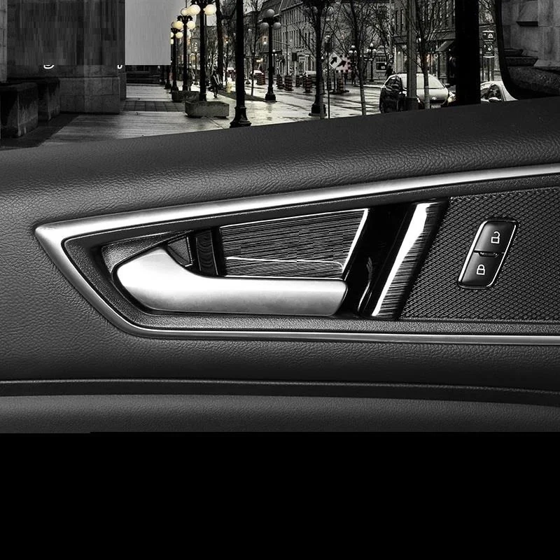 

Modified Automovil Automobile Control System Window Interior High-grade Accessories Trim Sticker Strip 15 16 17 18 FOR Ford Edge