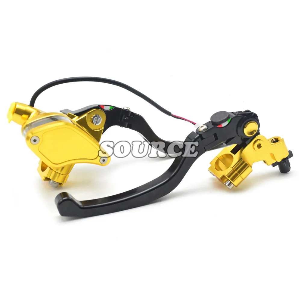 

Universal "7/8" 22mm CNC Autobike Clutch Brake Levers Pump Handle For BMW Motorcycle S1000RR SUZUKI Hayabusa  Honda CBR500R