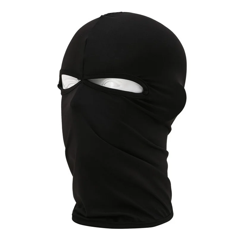 Lycra Balaclava Full Face Mask With 2 Holes Motorcycle Balaclava