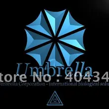 LH037-зонт Biohazard, светодиодный неоновый светильник, домашний декор