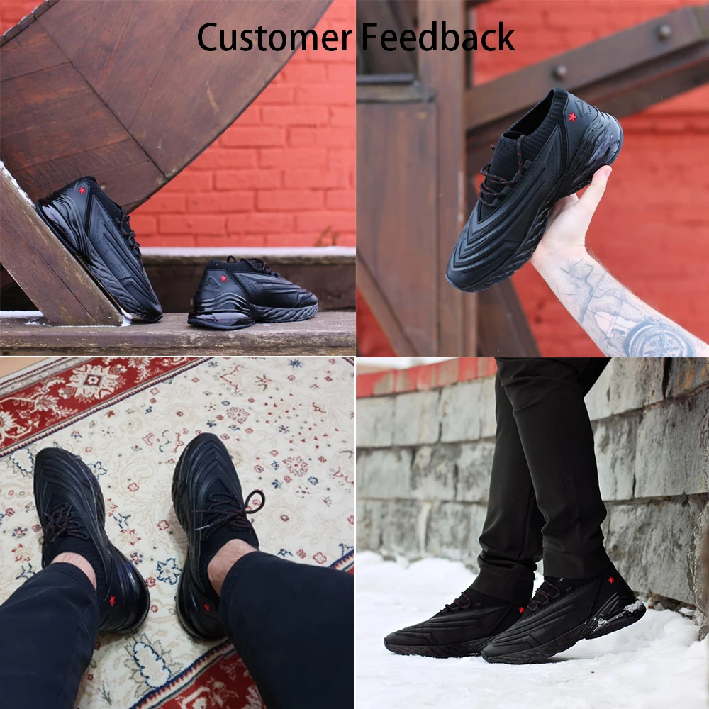 ONEMIX 270 Running Shoes Men Leather Upper Air Cushioning Soft Midsole Sneakers Casual Outdoor Trainers Max 12.5
