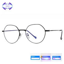 VCKA, анти-синий светильник, очки, компьютерные очки, женские очки, очки для игр, Ретро стиль, фильтр, сплав, мужские защитные очки, Gafas Azules