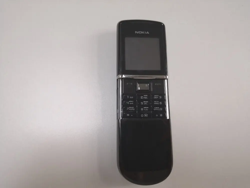 Мобильный телефон Nokia 8800, английская/Русская клавиатура, GSM, FM, Bluetooth, телефон, золото, серебро, черный, один год гарантии