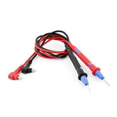

Pair 90cm Length Banana Plugs Multimeters Meter Probe Test Leads Red Black