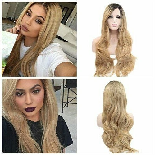 Blonde Darkroot Ombre Lace Front Wig