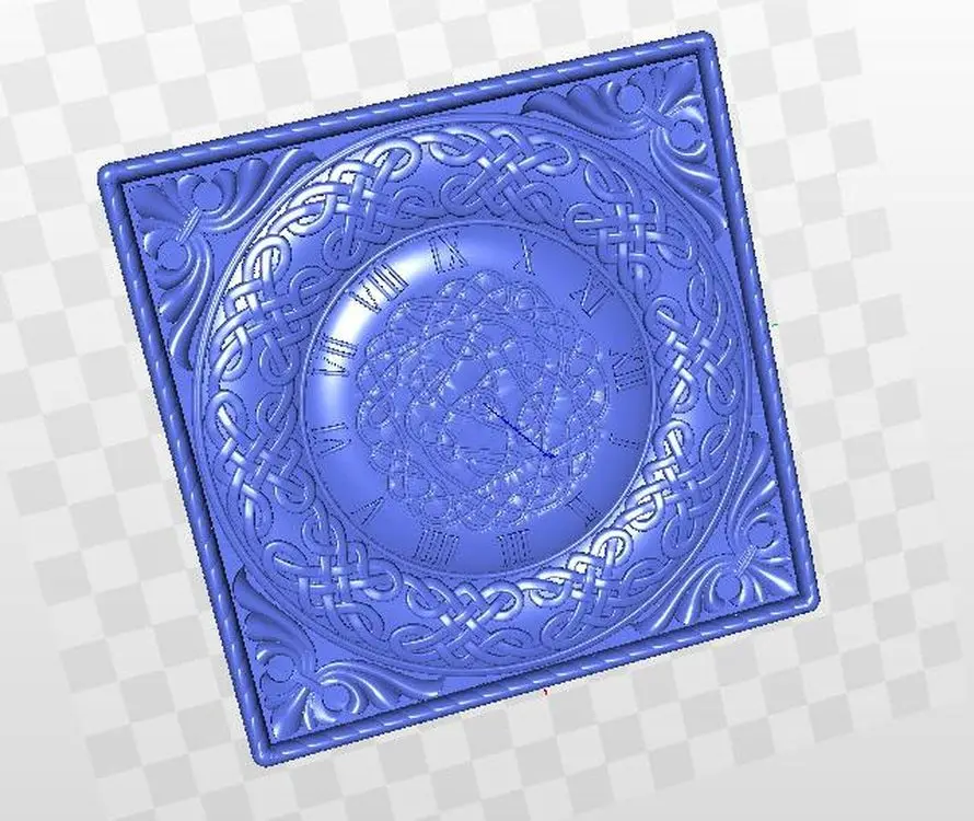 

Clock_010 3d model relief  for cnc machine in STL file format