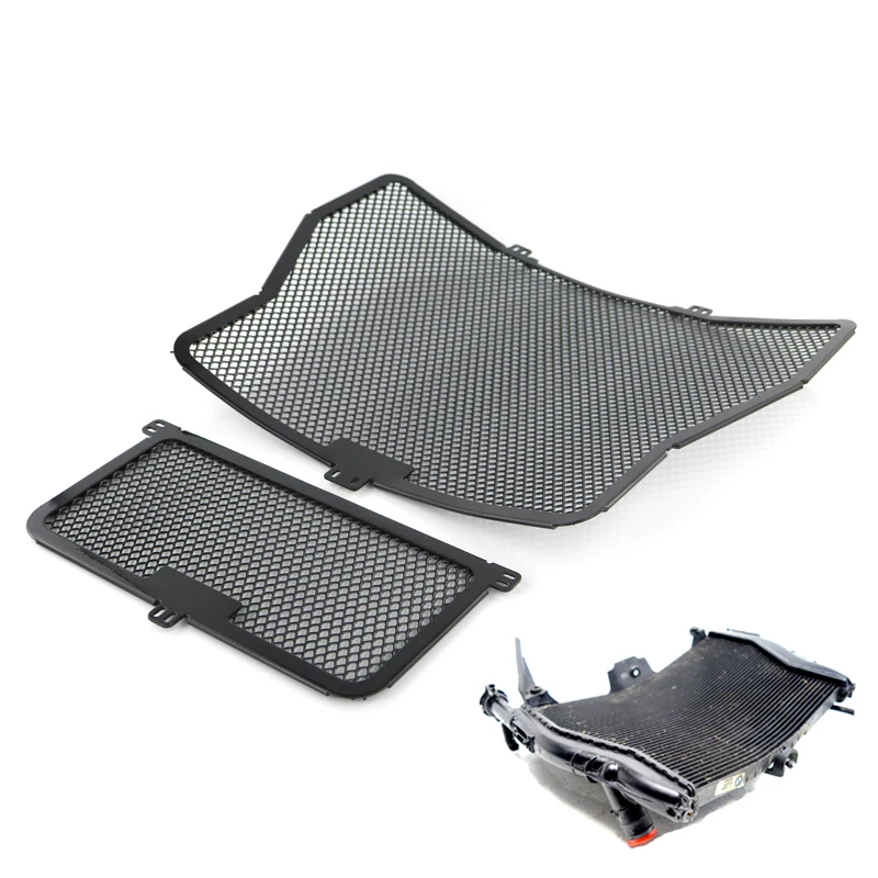 

Radiator Guard Grill Oil Cooler Cover Protector For BMW S1000R S1000RR S1000XR HP4 Black 2009-2016