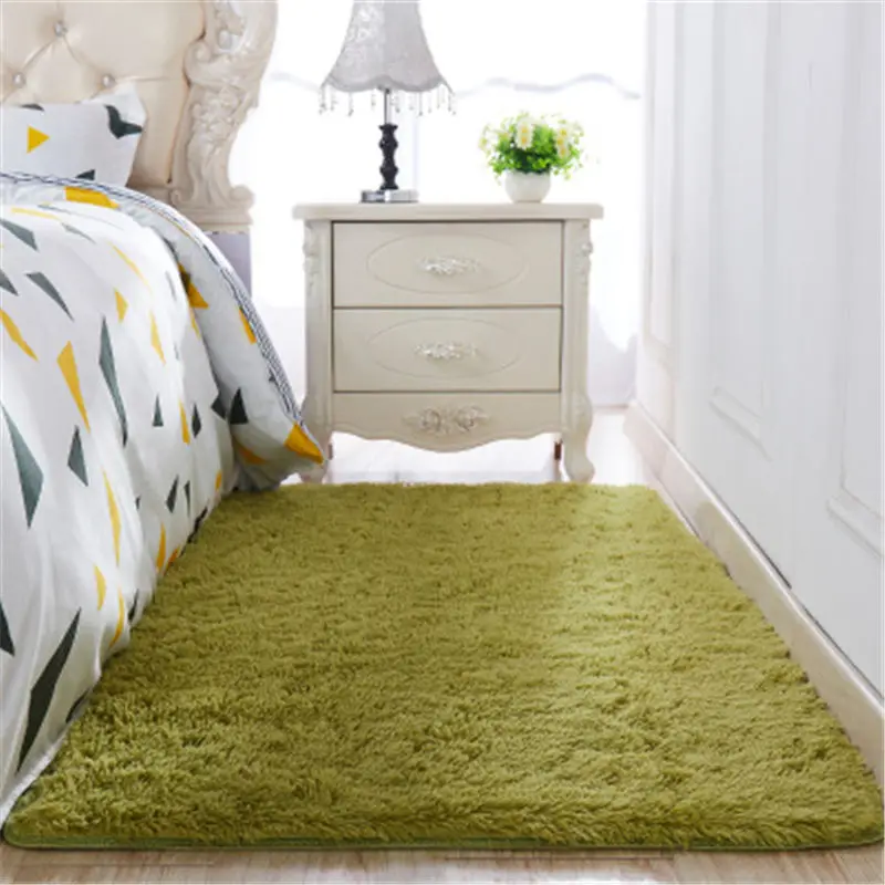 11 Colors Soft Non-Slip Carpets Modern Indoor Bedroom Bedside Mat Living Room Big Rug New Kids Floor Children Carpet Home Decor - Цвет: molvse