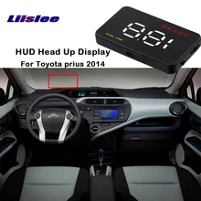 Liislee Para Toyota prius 2014 Carro Olhou Para cima Exibição Projetor Inteligente A1000 Heads-up Display HUD Display De Navegação Do Carro
