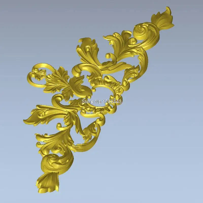 Высококачественная новая 3D модель для украшения мебели с ЧПУ резная фигура