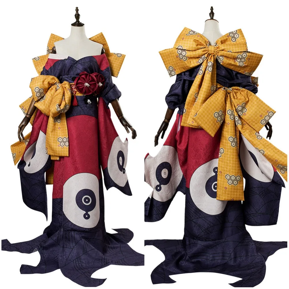

Fate Grand Order FGO Katsushika Hokusai Kimono Outfit Cosplay Costume Katsushika Hokusai Cosplay Costume Full Sets