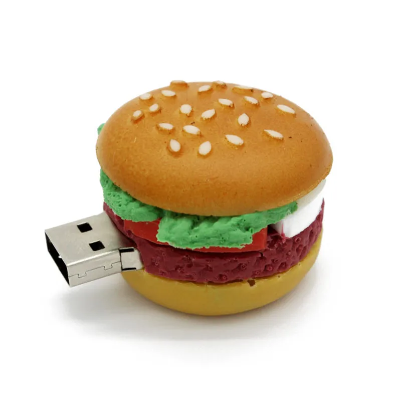 Usb флеш накопитель в виде гамбургера суши арбуза 4/8/16/32 ГБ|USB флэш-накопители| |