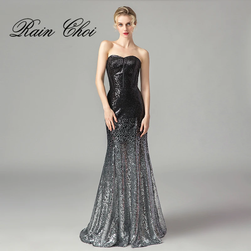 

Mermaid Evening Dresses 2019 A Line Women Prom Party Dress Long Formal Evening Gowns