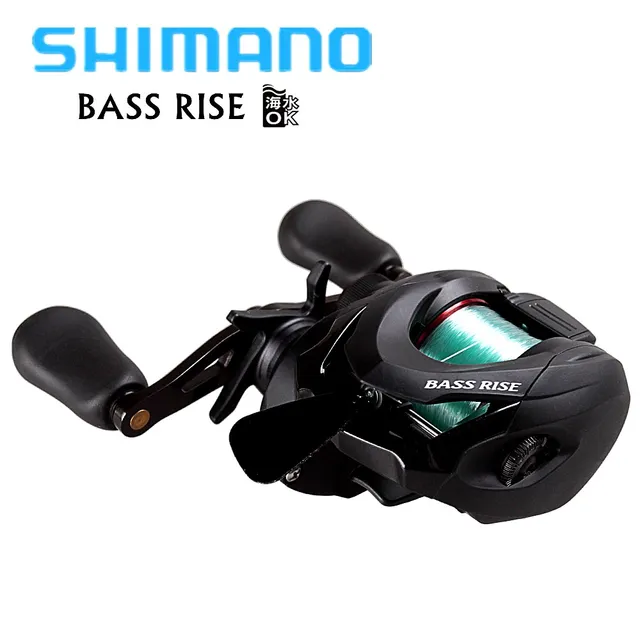 Best Offers Original SHIMANO BASS RISE Baitcasting Fishing Reel With 3.5# Nylon Fishing Line 7.2:1 2BB 5kg Reels Saltwater Molinete Best Offers Original SHIMANO BASS RISE Baitcasting Fishing Reel With 3.5# Nylon Fishing Line 7.2:1 2BB 5kg Reels Saltwater Molinete