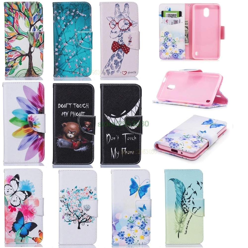 

for Nokia 2 Dual TA-1035 TA-1007 TA-1029 Case Flip Wallet PU Leather Case For Nokia2 TA 1035 1007 1029 Cover Magnetic Phone Case
