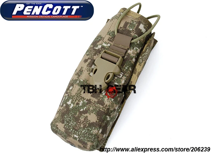 TMC PRC148 Радио Чехол Мягкий MOLLE Военная радио сумка PenCott Badlands(SKU12050680