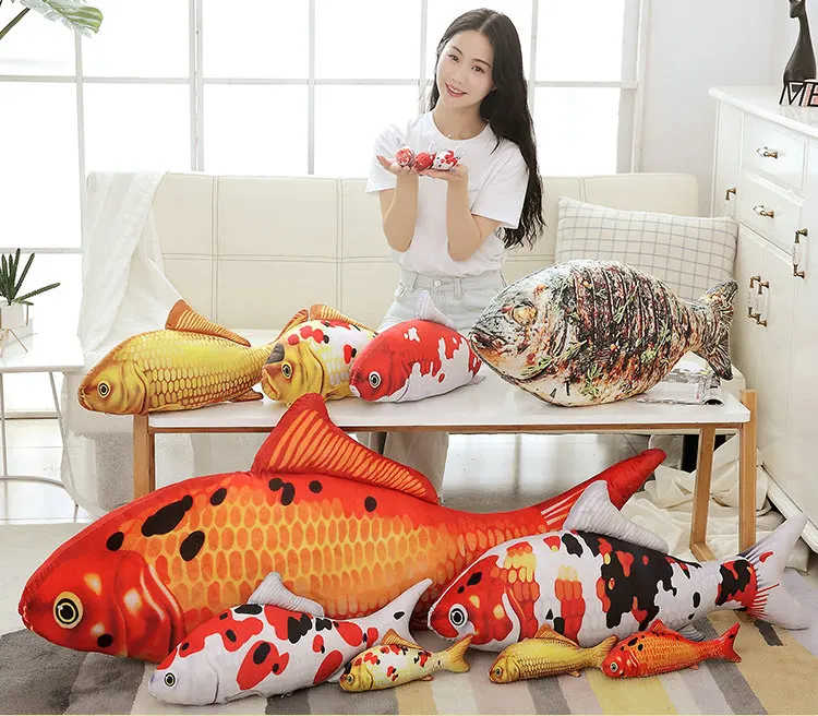 plastic koi fish toy