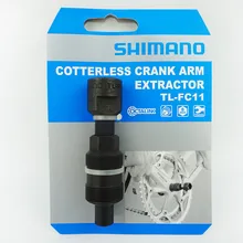 Shimano cotterless кривошипный рычаг экстрактор TL-FC11 велоинструменты Shimano оригинальные товары Аксессуары для велосипеда