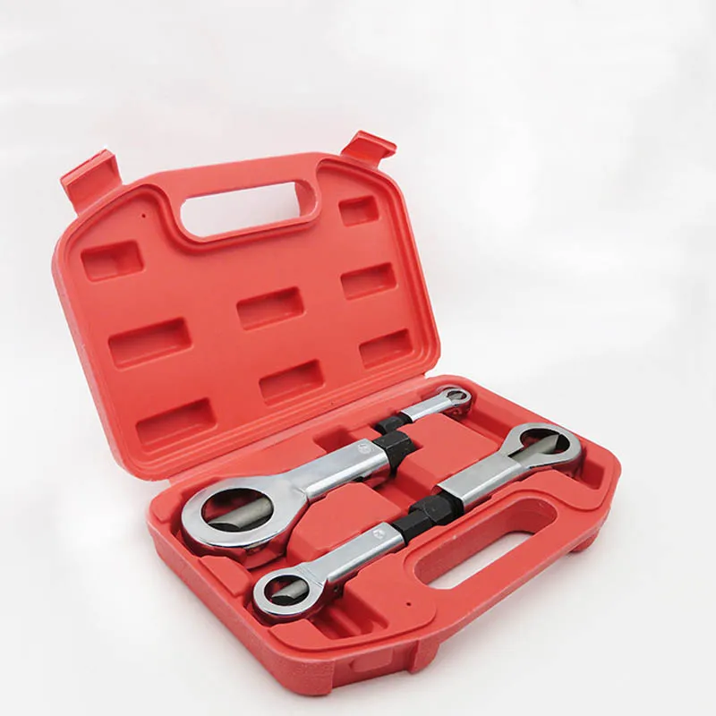 

4pcs Nut Splitter Cracker Remover Extractor Tool Set 9-27mm Rounded Nut Removal @8 WWO66