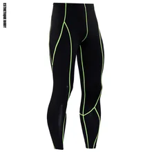 Компрессионные брюки мужские s облегающие штаны для бега спортивные штаны на резинке быстросохнущие мужские брюки для фитнеса