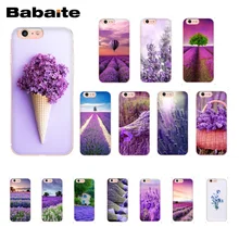 Babaite простой Лавандовые фиолетовые цветы чехол для телефона для iphone 11 Pro 11Pro Max 8 7 6 6S Plus X XS MAX 5 5S SE XR