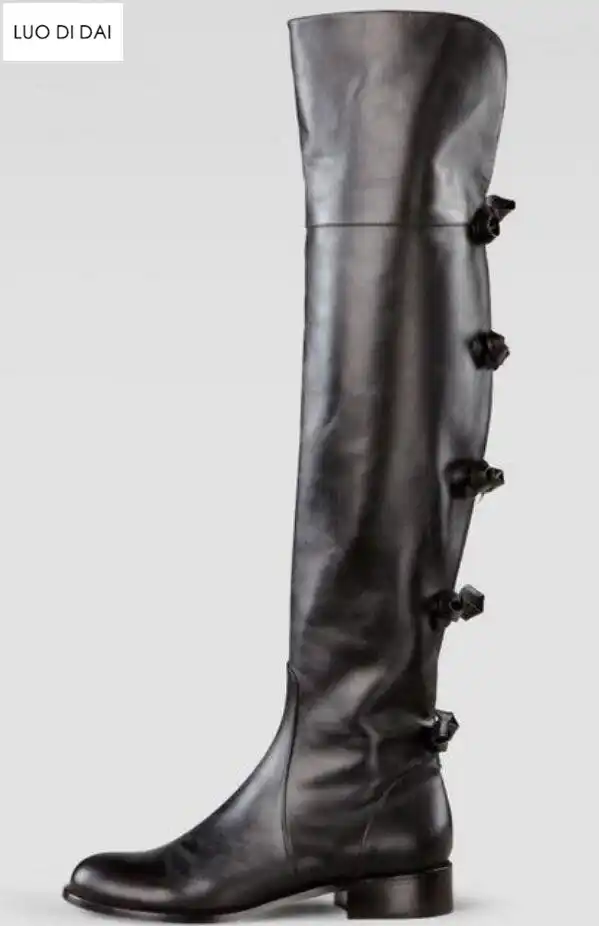 19 新しい女性オーバーニーハイブーツファッションポイント足ボウタイブーツ黒革のブーツパーティーシューズ腿の高女性ブーツ Fashion Booties Women Bootiesboots Pointed Toe Aliexpress 19 新しい女性オーバーニーハイブーツファッションポイント足ボウタイブーツ黒革のブーツパーティーシューズ腿の高女性ブーツ Fashion Booties Women Bootiesboots Pointed Toe Aliexpress