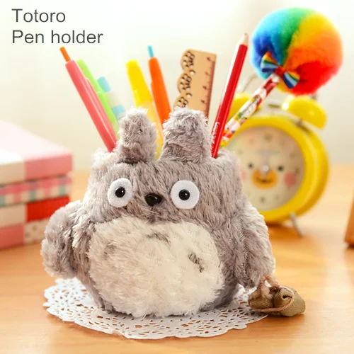 Cute Pen Holder My Neighbor Totoro Pencil Holders Desk Organizer Cute Pen Holder My Neighbor Totoro Pencil Holders Desk Organizer Storage Stationery Z Office Material School