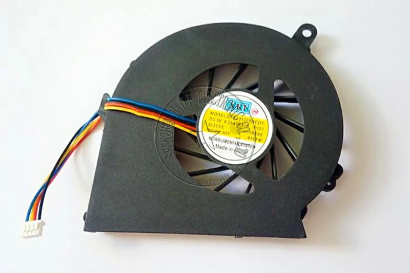 100pcs/lot Brand New CPU Cooling Fan For HP COMPAQ CQ58 G58 650 655 g58