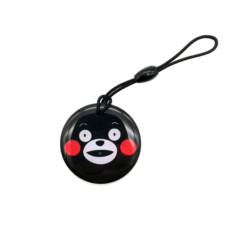 

125Khz RFID T5577 Rewritable Keyfob Writable EM4305 Token Key Tag Badge llavero Copy Clone Card Keychain Chain Ring Buckle Bear