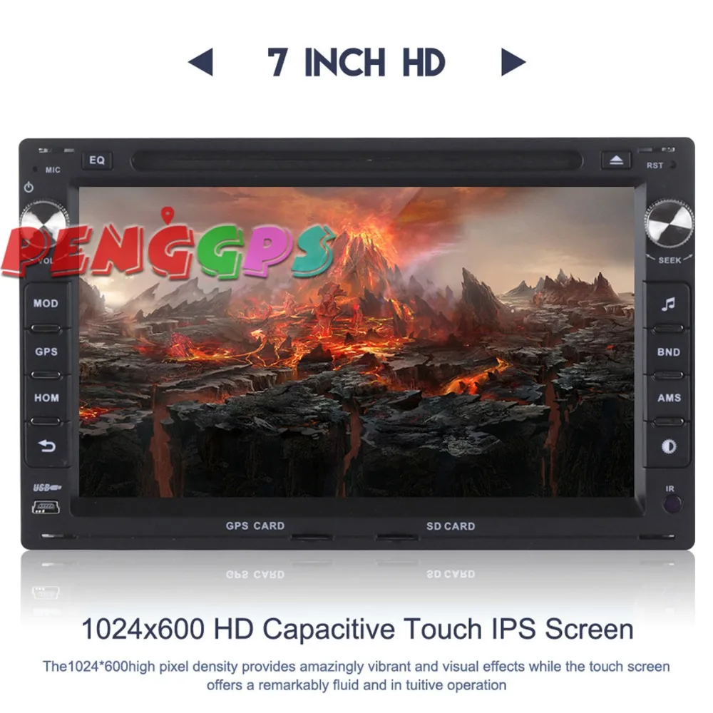 2 DIN Android 8 0 7 1 автомобилей Радио dvd плеер автомобиля для Volkswagen VW Jetta Polo Бора Гольф 4