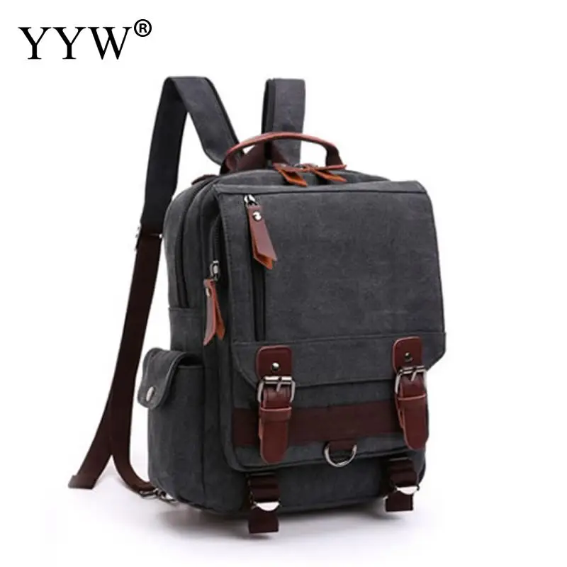 

YYW Preppy Style Contrast School Backpack Bag For College Simple Design Men Casual Daypacks Mochila Male New Soft Backpacks