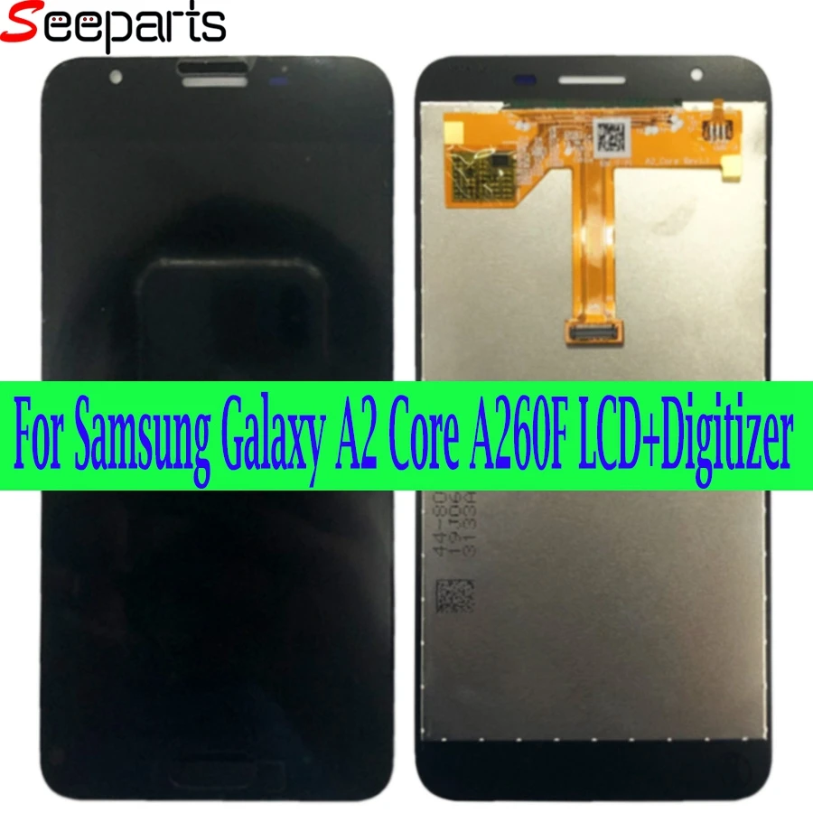 

For Samsung Galaxy A2 Core A260F/DS LCD Display Touch Screen Digitizer For Samsung A2 Core A260 lcd Assembly Replacement