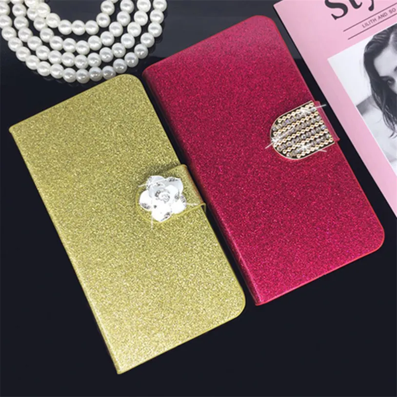

Flip Phone Case Cover for Lenovo S60 S60a S60-a S60-t S60w Original Rhinestone Cases Bling Fundas Diamond Coque Glitter Capa