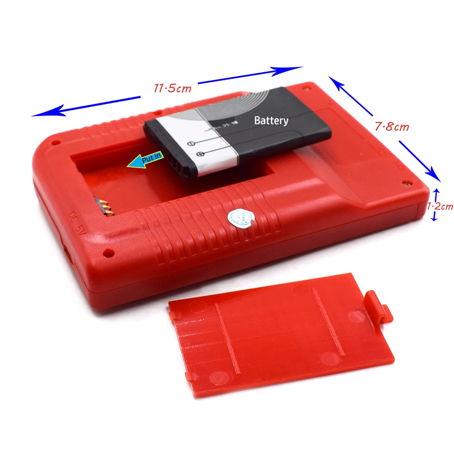 Retro Mini TV Handheld Game Player Built-in 400 Classic FC for TV Games Portable Children's Video Game Console Gift for Kids