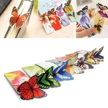 Креативный канцелярский офис мультфильм животных Закладка с бабочкой 4g мульти подарок 13 см