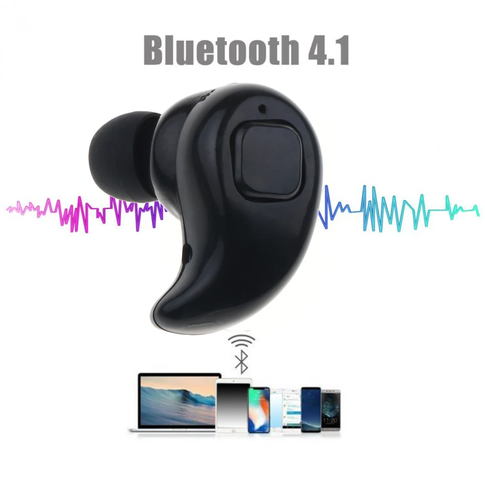 Мини невидимые беспроводные наушники Bluetooth наушники с микрофоном Bluetooth гарнитура MP3 стерео звук Handfree Автомобильный комплект