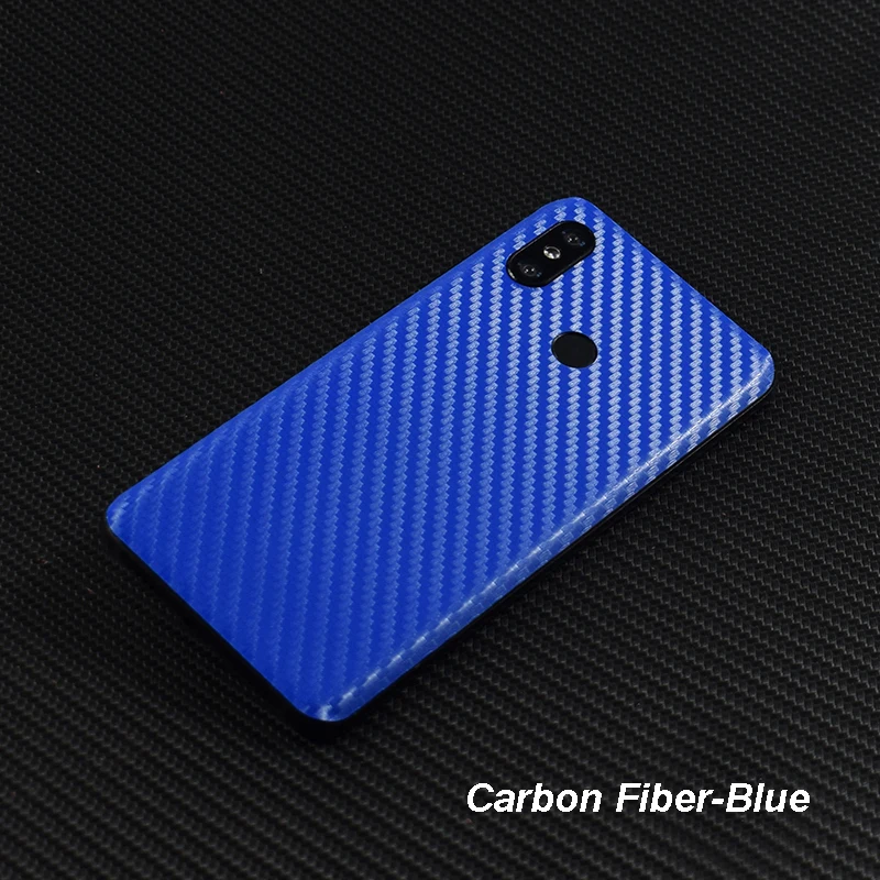 3D Carbon Fiber  Leather Wood Skins Protective Phone Back Cover Stiker For Xiaomi Mi8 SE Redmi 6 Pro 5 Plus Note 5 5A Sticker (30)