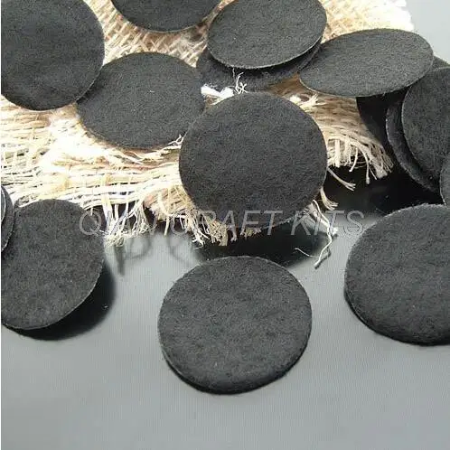 1200pcs white or black 2 inch(50mm) bulk felt circles, headband supplies, pre cut felt circles, wholesale felt backing