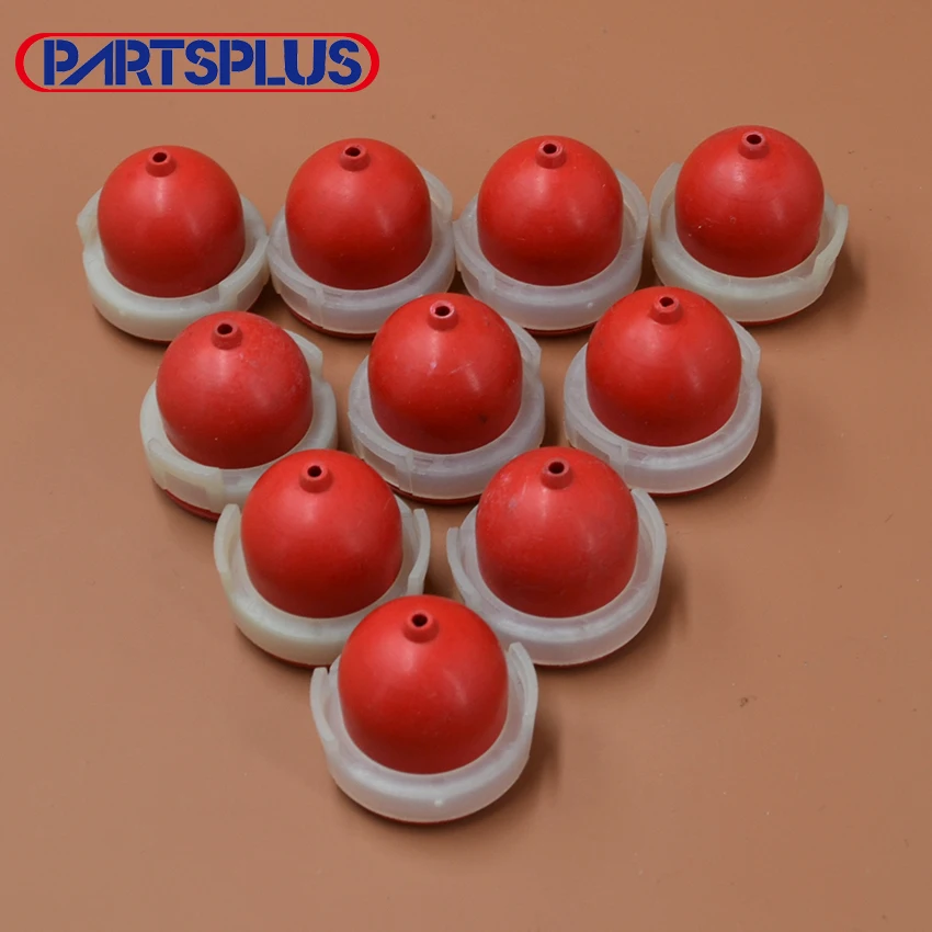 10x Primer Bulbs With Hole For Briggs & Stratton 496115 694395 LAWN