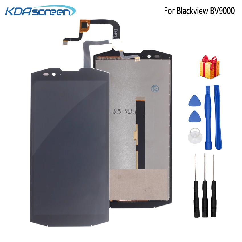 Original For Blackview BV9000 LCD Display Touch Screen Digitizer Assembly Phone Parts Not fit for Pro | Мобильные телефоны и