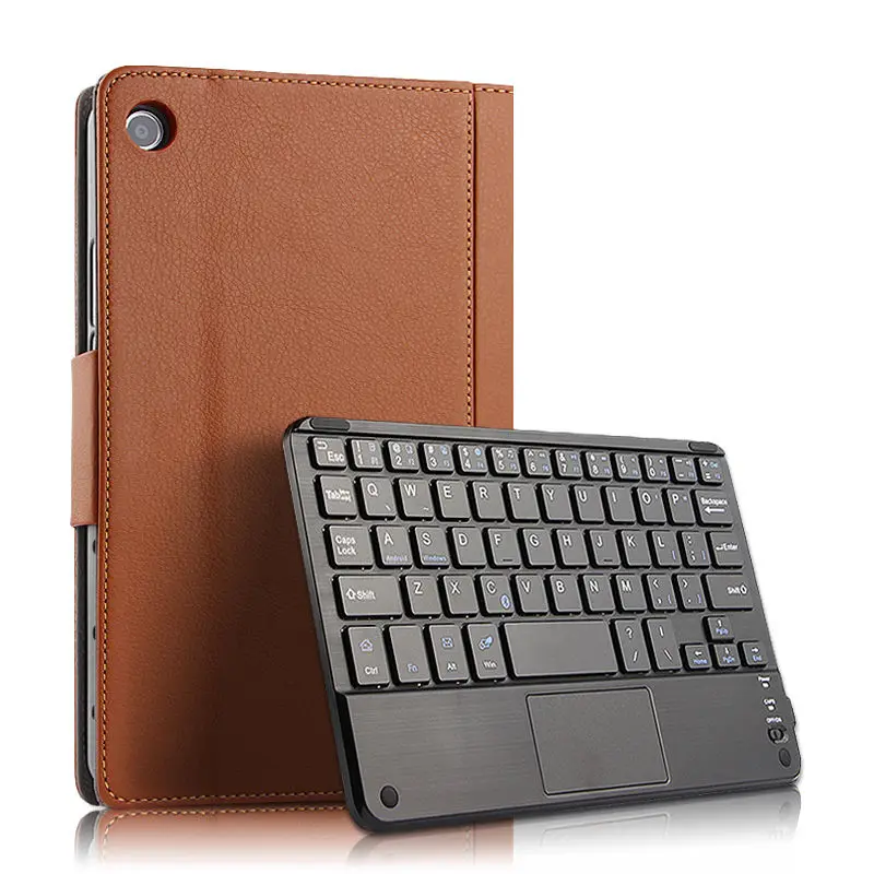 Case For Huawei Mediapad M5 lite 8.0 JDN2-W09 JDN2-AL00 Bluetooth keyboard Protective Cover PU Leat